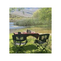 Table en aluminium pliable Alu-Cab : robuste, légère et pratique